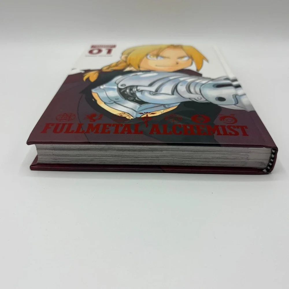 Viz Media Manga Fullmetal Alchemist Fullmetal Edition Vol 1 Hardcover GREAT USED